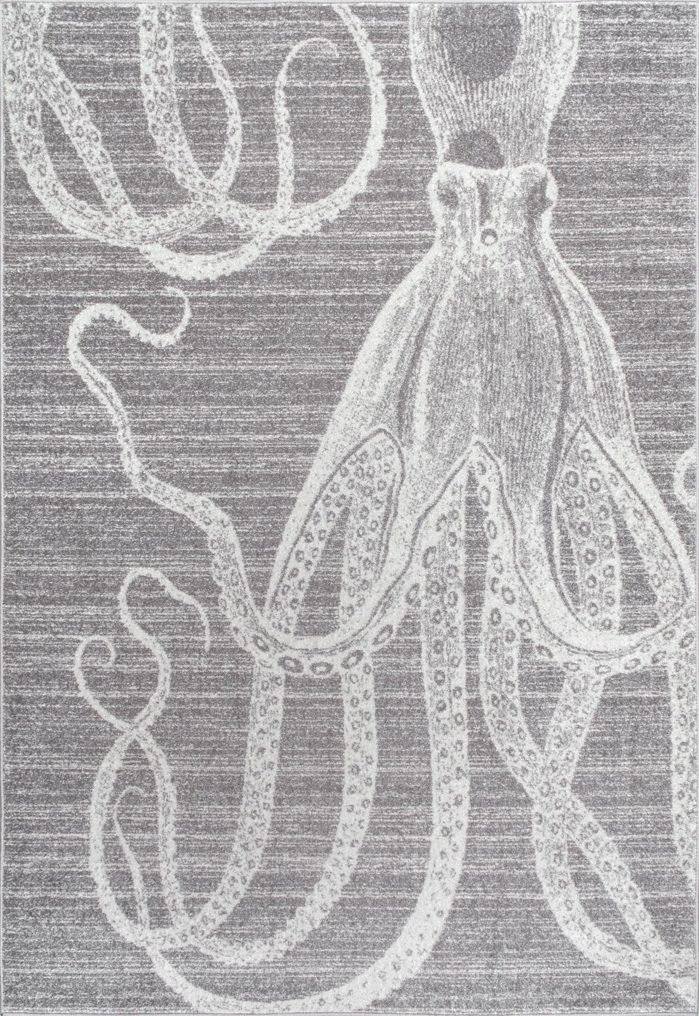  Thomas Paul Power loomed Octopus Area Rug - Image 1