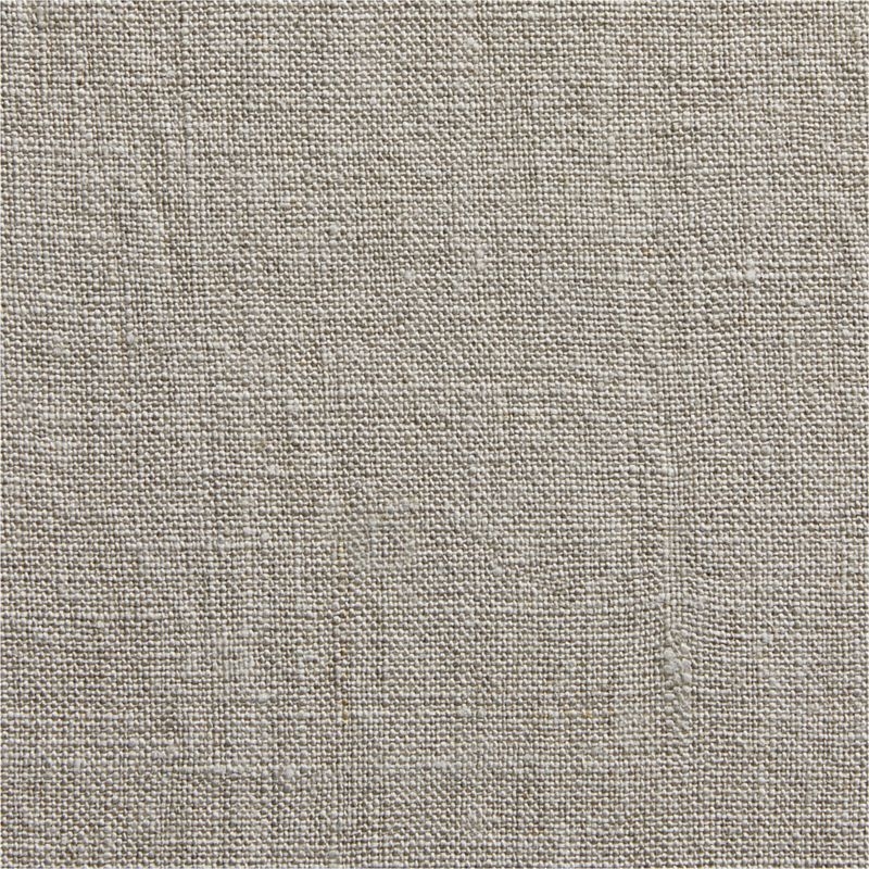 Warm Beige EUROPEAN FLAX ™-Certified Linen Blackout Window Curtain Panel 52"x108" - Image 4