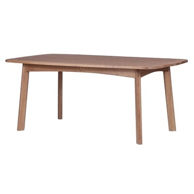 Leila 71'' Solid Oak Dining Table - Image 0