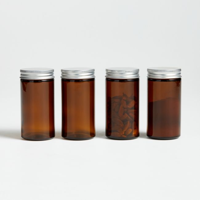 Amber Spice Preserving Jars, Set of 4 - Image 0
