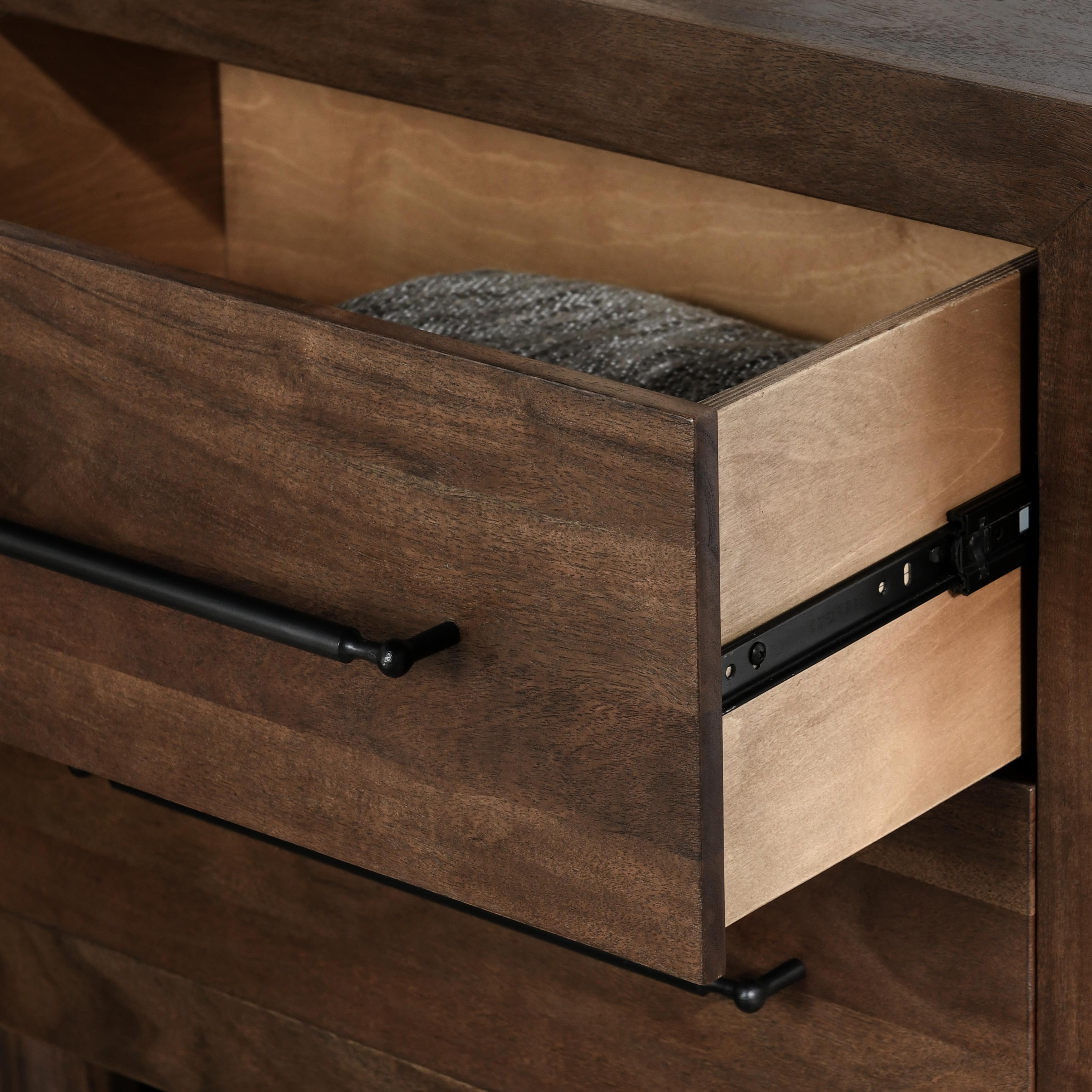 Jaxon Wood 2Dwr Nightstand Cocoa Brown - Image 11