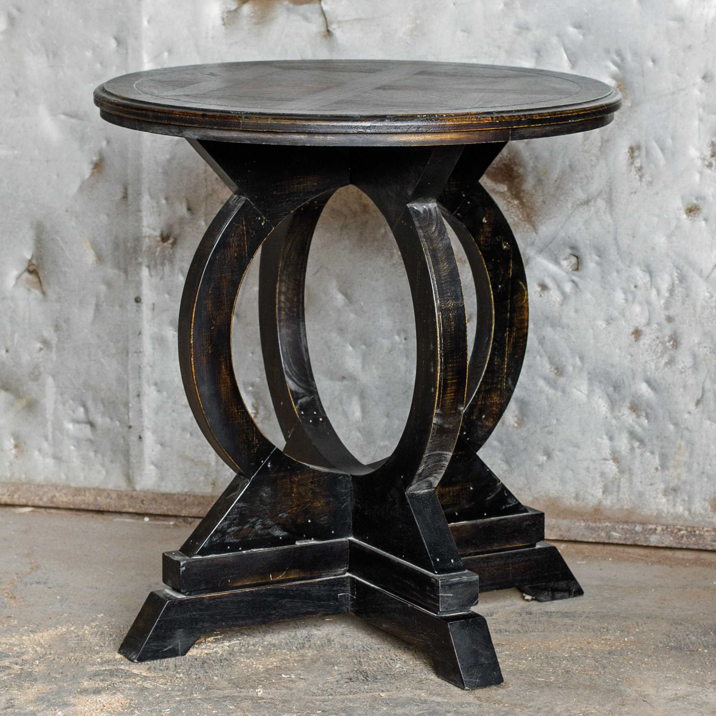 Maiva Black Side Table - Image 1