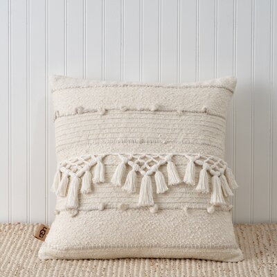 Leah Square Pillow Cover & Insert - Image 0