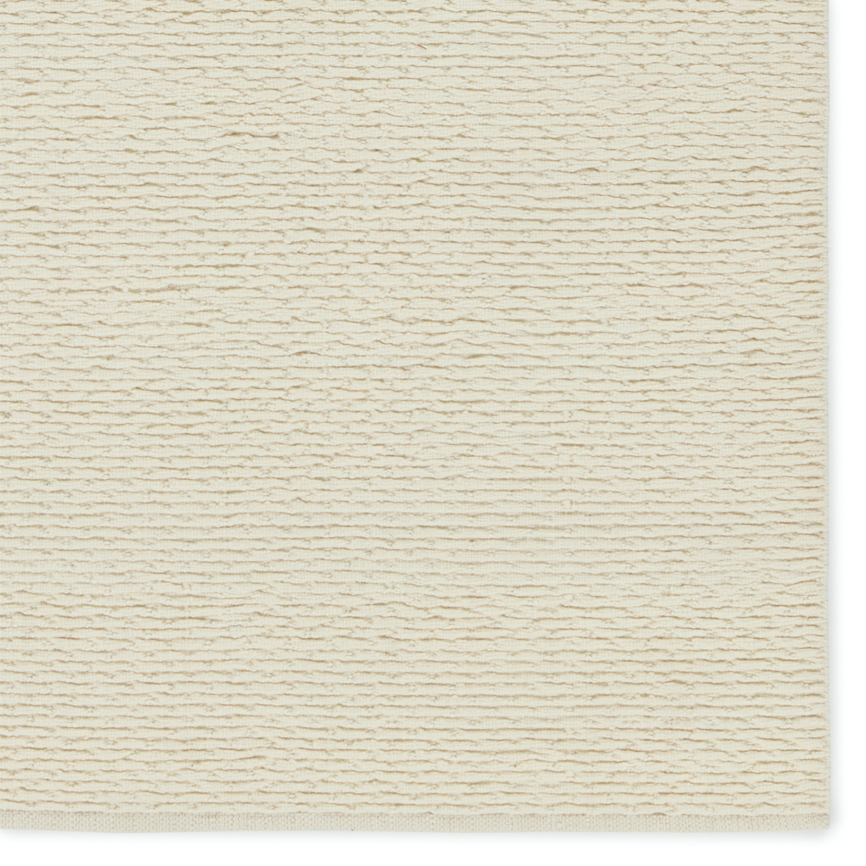 Windcroft Handmade Solid Cream Area Rug (8'X10') - Image 3