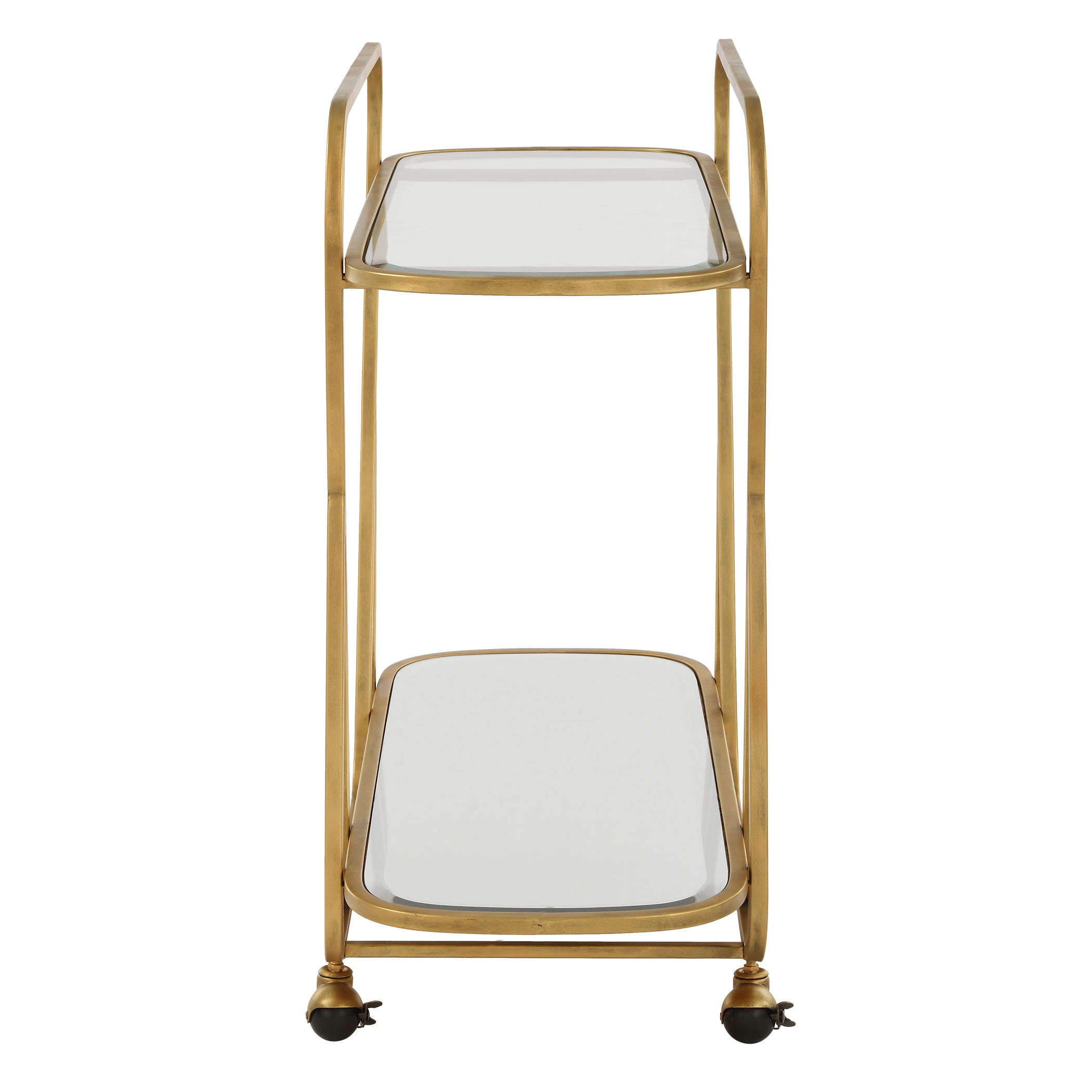 Swain Brass Serving Cart - Image 4