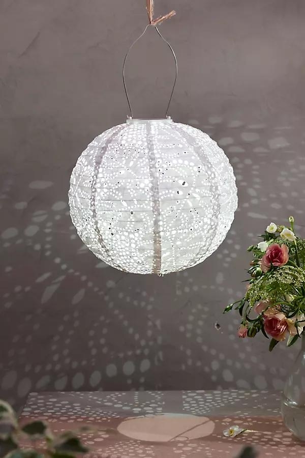 Monstera Solar Lantern - Image 0