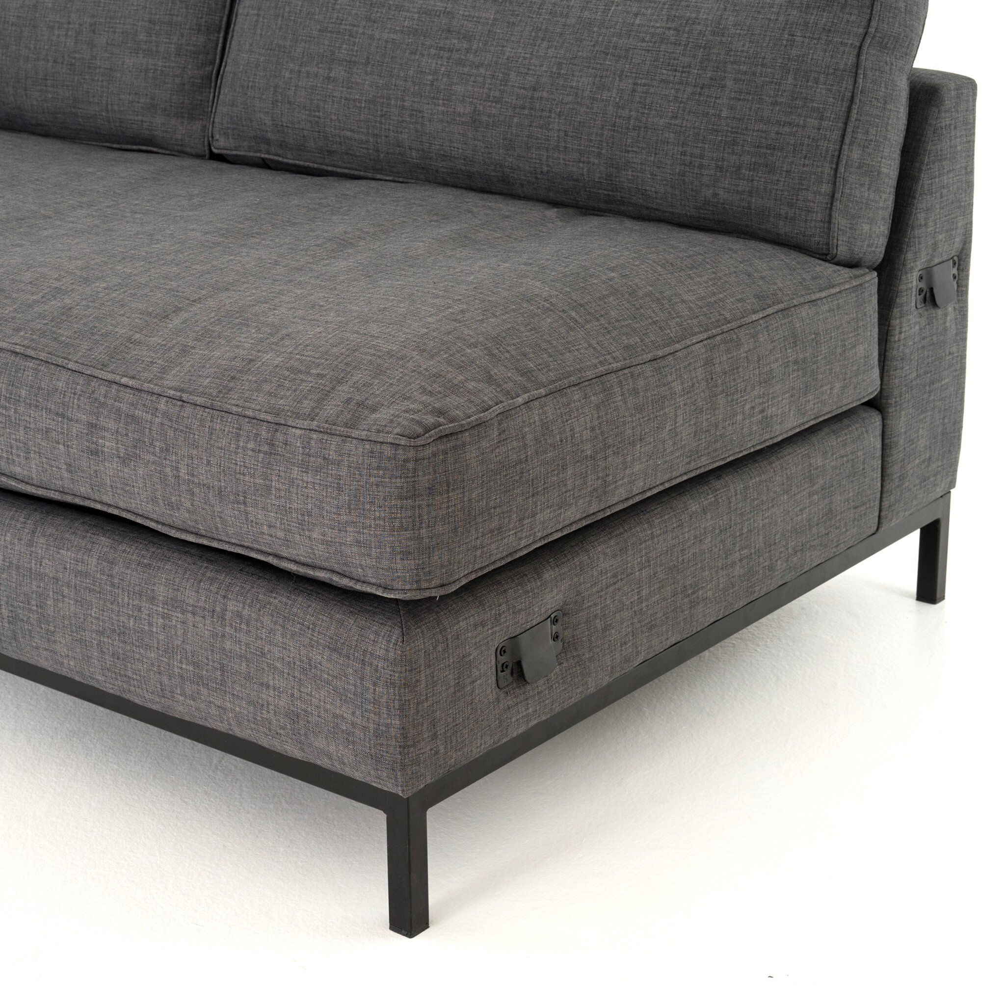 Grammercy Laf Sofa Piece - Bennett Charcoal - Image 1