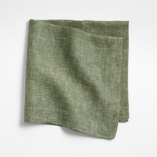Harmonic Ficus Green Twill Napkin by Daniel Humm - Image 0