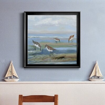 Seabird Beach III-Premium Framed Canvas - Ready To Hang - Image 0