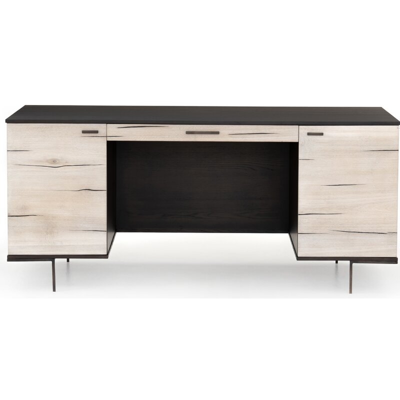Wesson Solid Wood Executive Desk - Image 0