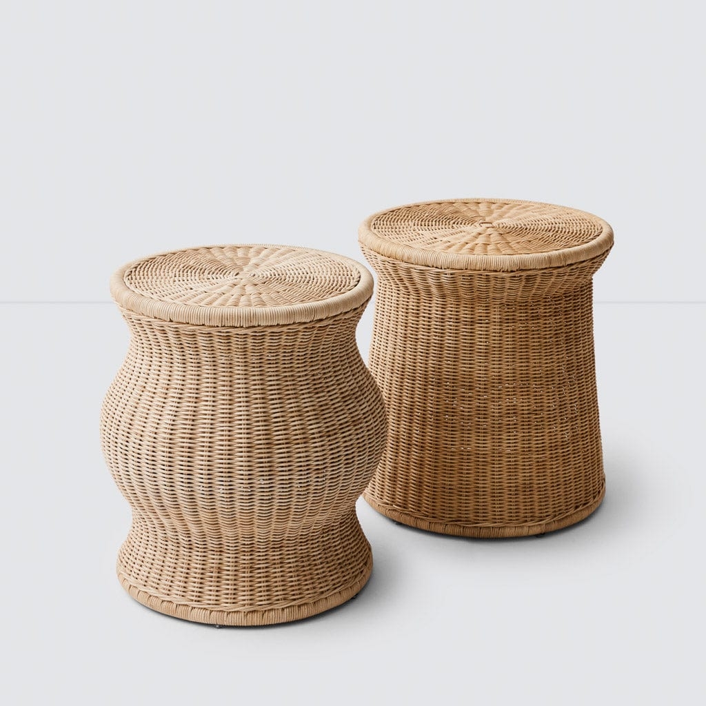 The Citizenry Dua Wicker Stool | Natural - Image 4