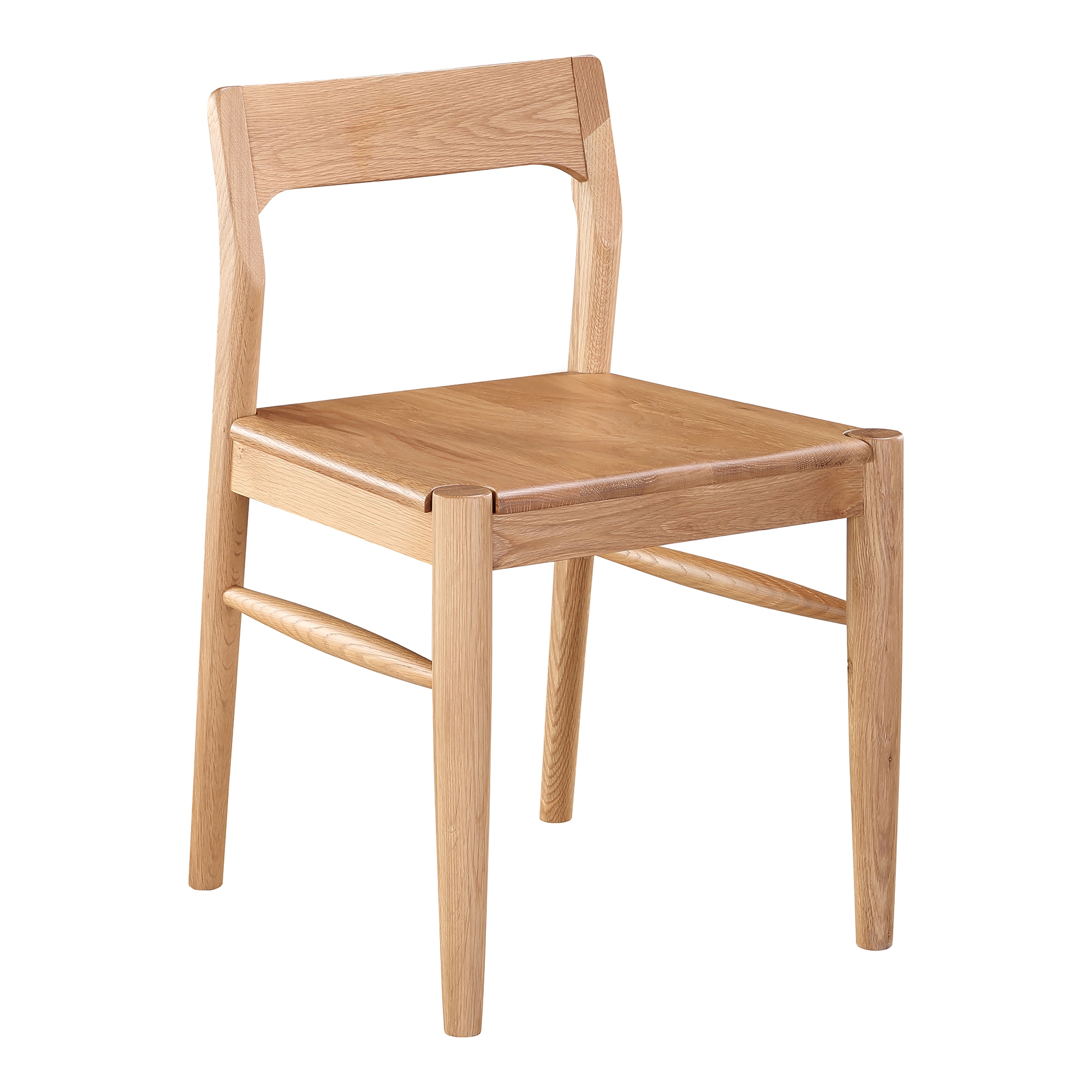 Owing Dining Chair Natural Oak - Set Of Two - Image 1