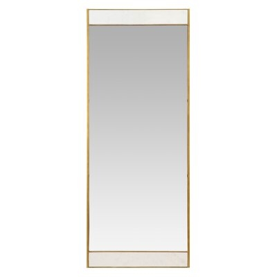 Ugarte Modern and Contemporary Gold With Marble Mirror - Image 0