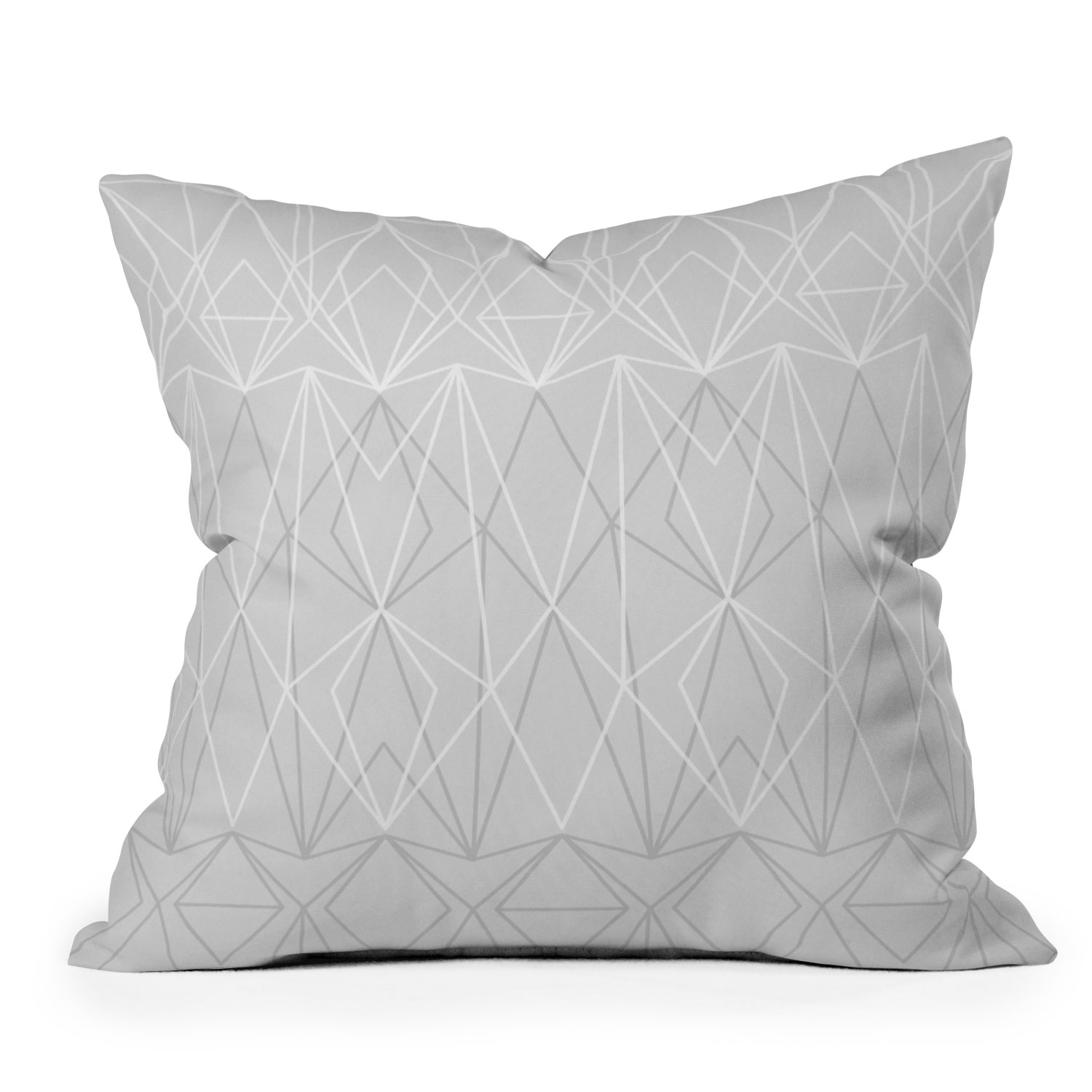 Simplicity 4 by Mareike Boehmer - Outdoor Throw Pillow 20" x 20" - Image 0