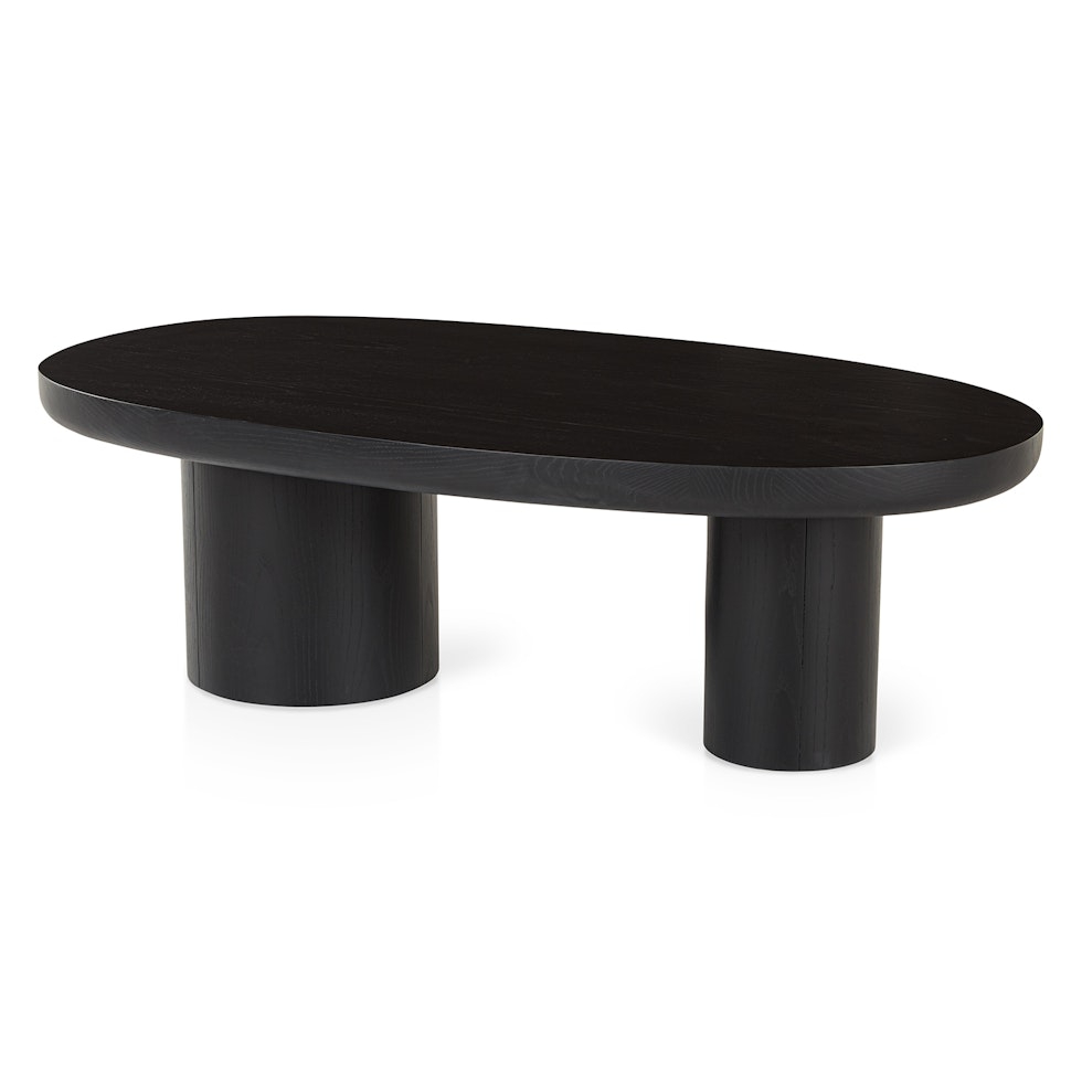 Baarlo 46" Coffee Table - Black - Image 0