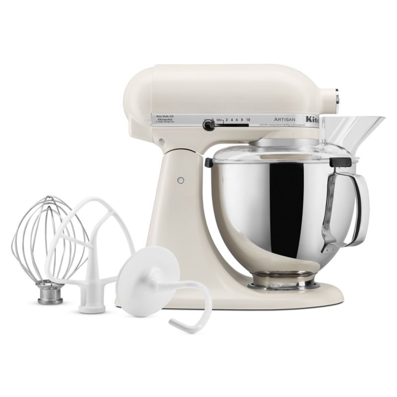 KitchenAid ® Artisan ® Series Porcelain White 5-Quart Tilt-Head Stand Mixer - Image 2