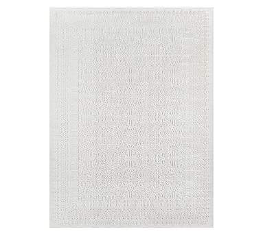 Briallen Synthetic Rug, 9'3 x 12'6", Ivory - Image 0