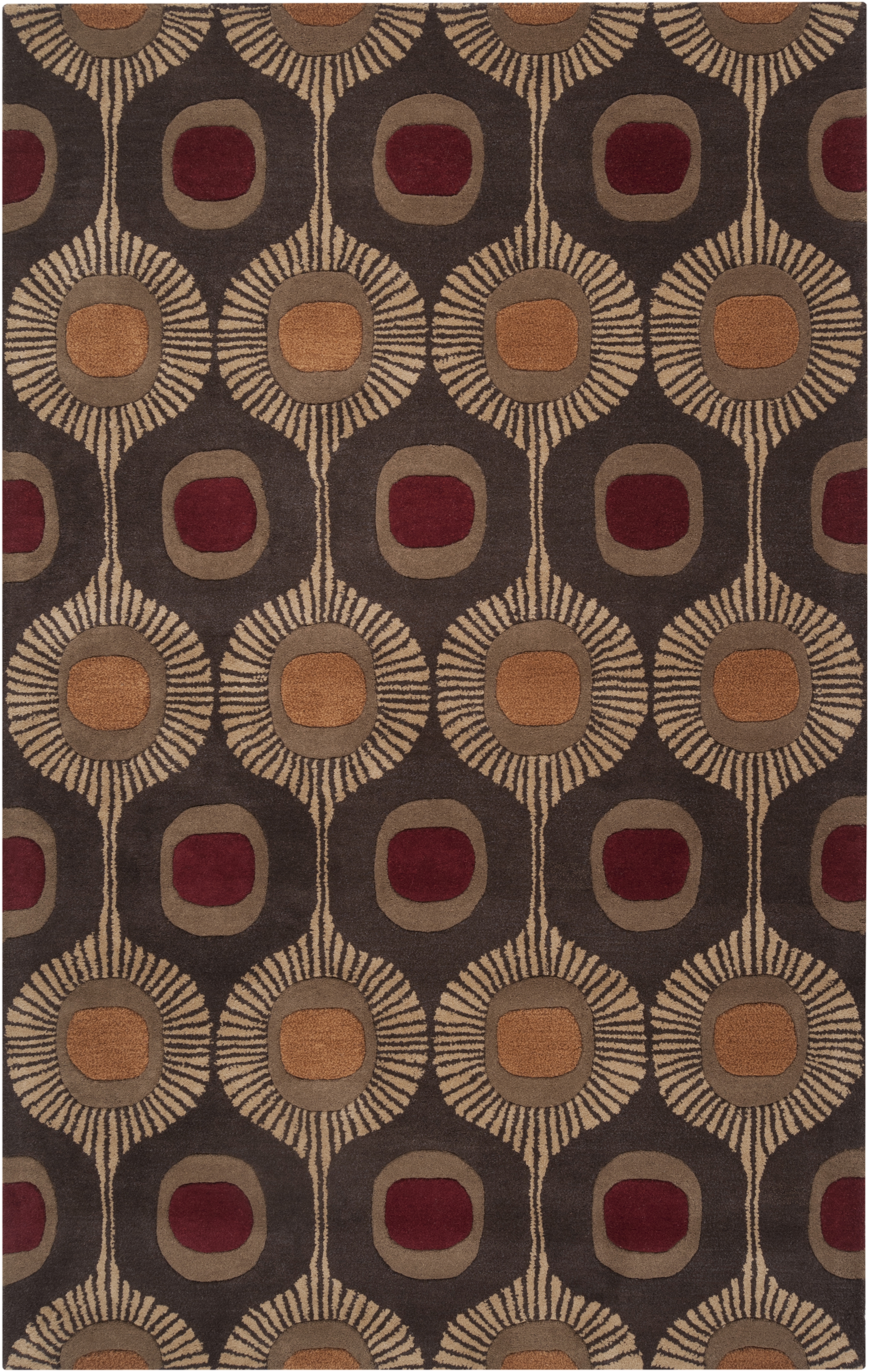 Forum Brown Indoor 12' x 15' Handmade Rug - Image 0