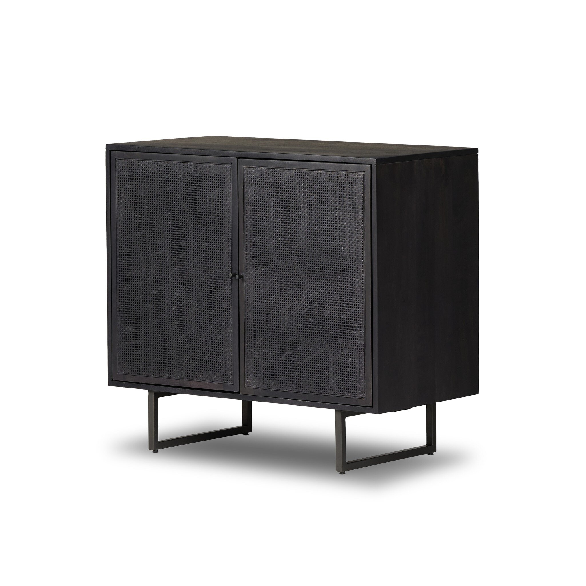 Carmel Small Cabinet - Black Wash - Image 0