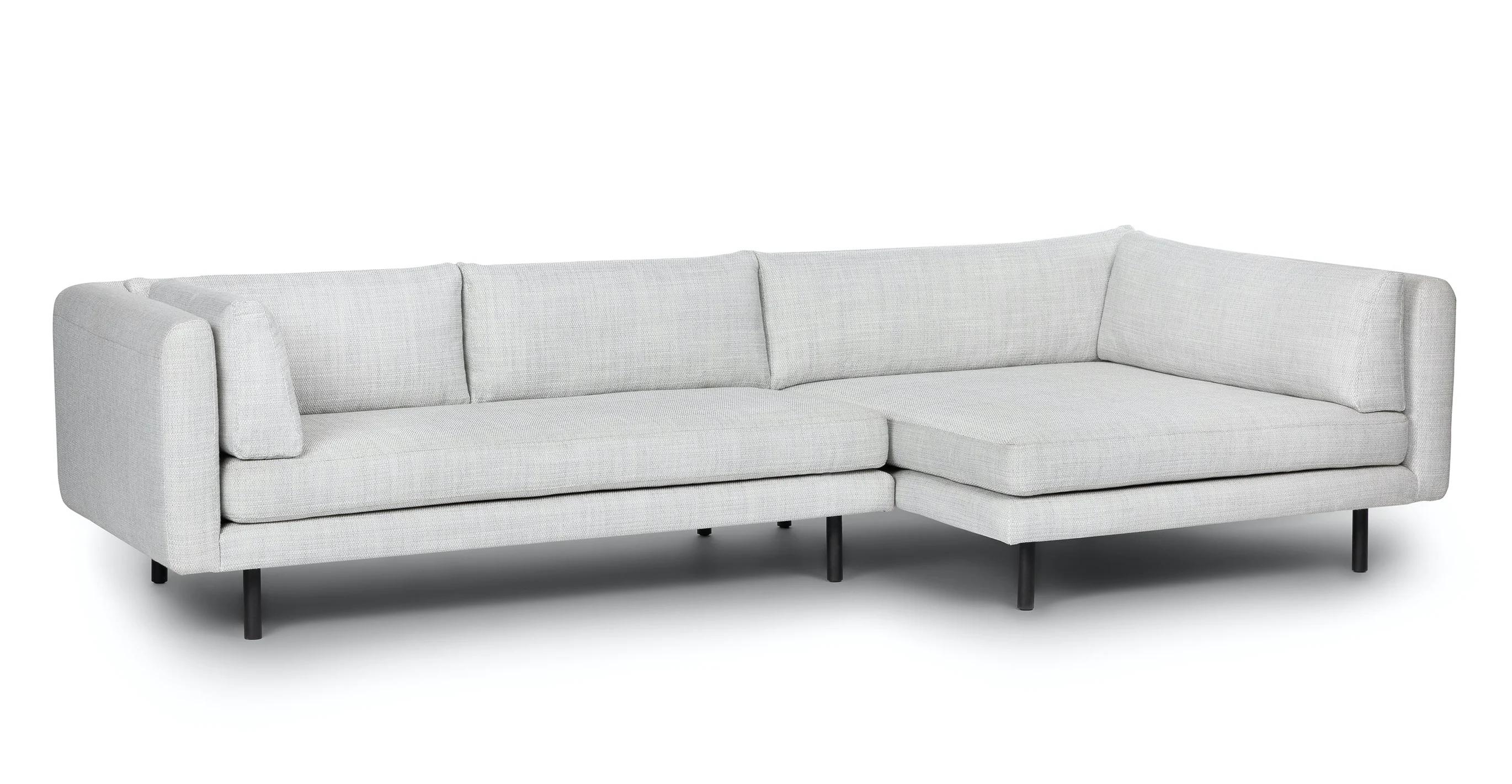 Lappi Right Sectional Sofa, Serene Gray - Image 2
