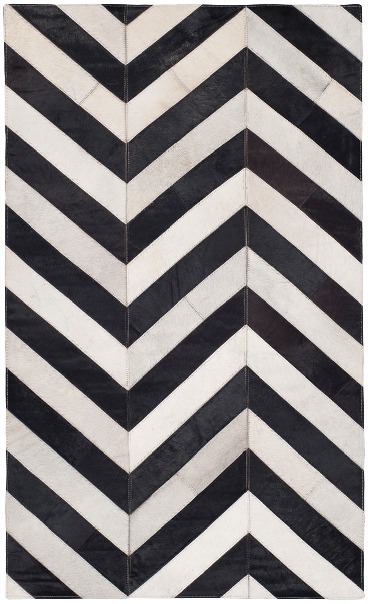 Safavieh Hand Woven Area Rug, STL122A, White/Black, 3' X 5' - Image 0