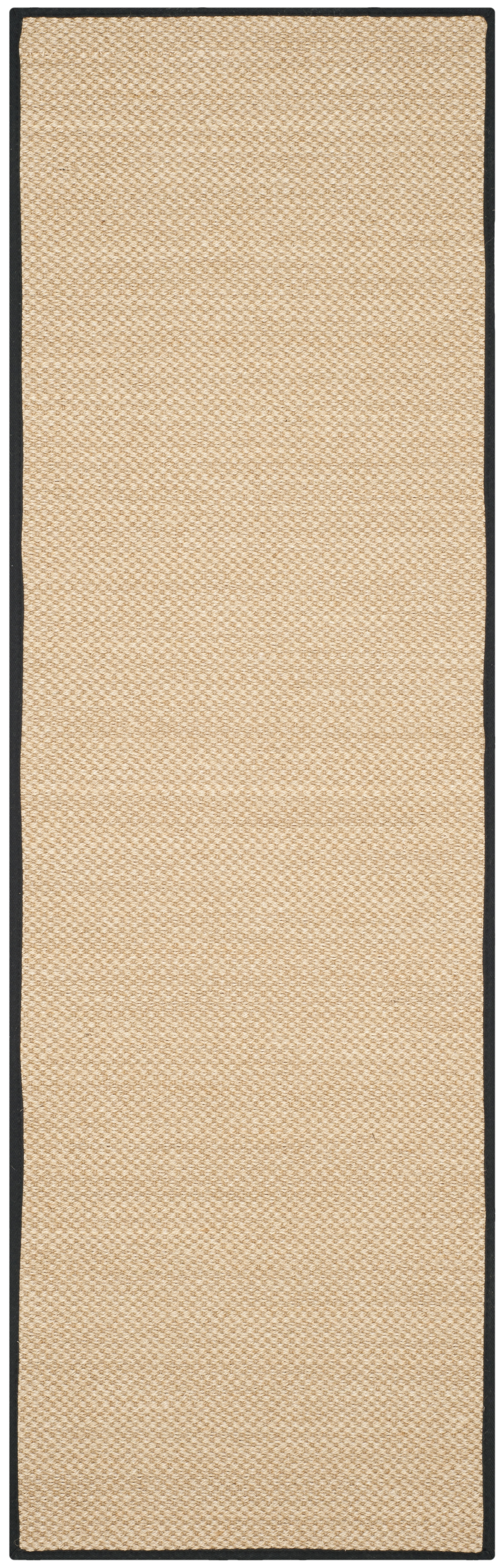 Arlo Home Woven Area Rug, NF141A, Maize/Black,  2' 6" X 10' - Image 0