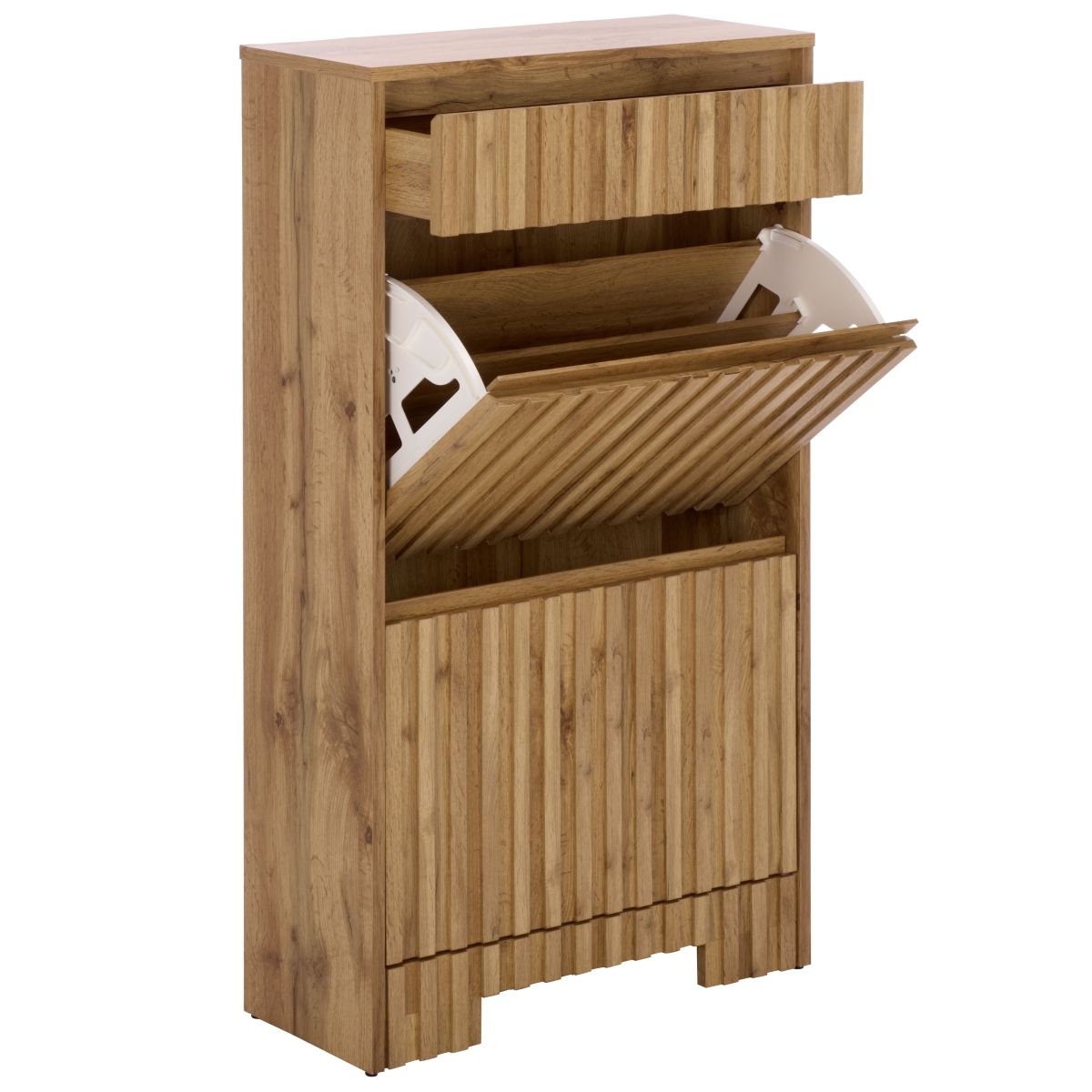 Sohan Shoe Rack - Oak - Safavieh - Image 6