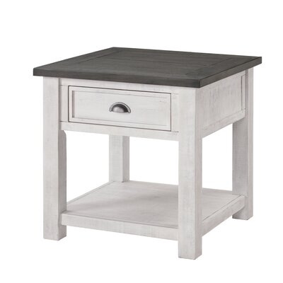 End Table with Storage - Image 0