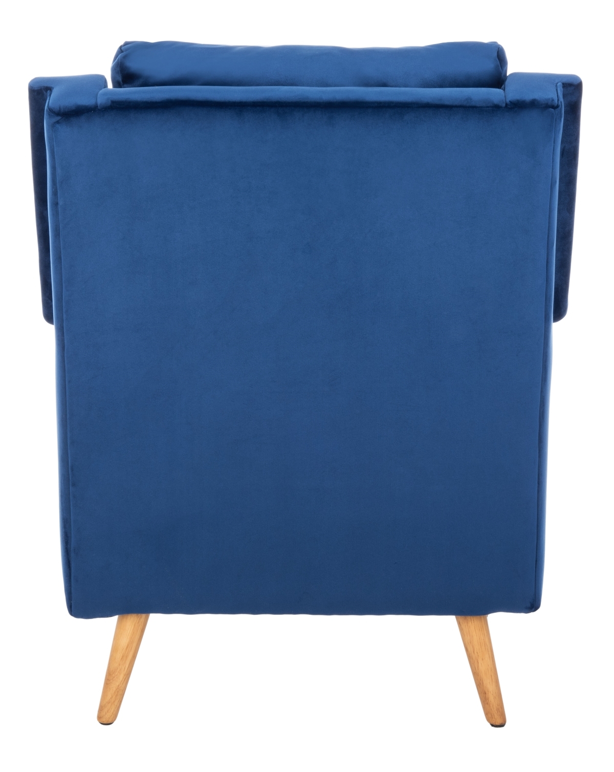 Astrid Mid Century Arm Chair - Navy / Natural - Safavieh - Image 7