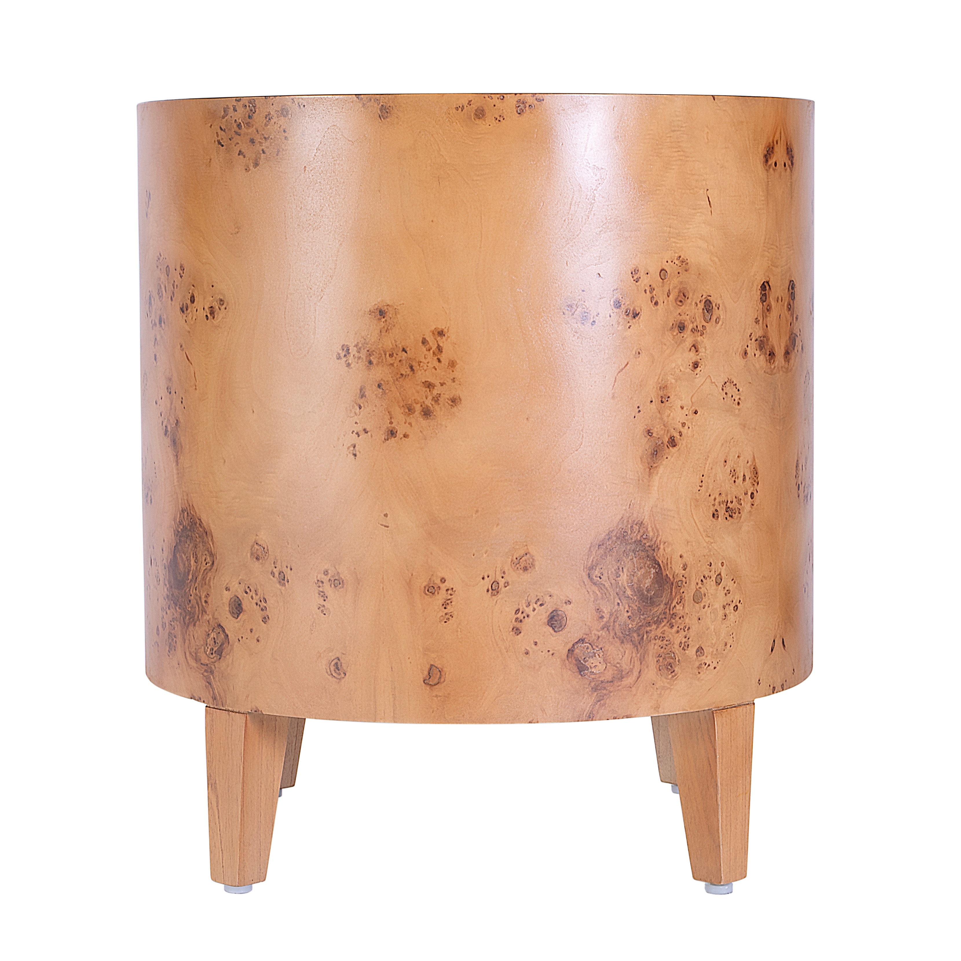Billie Traditional Burl End Table - Image 3