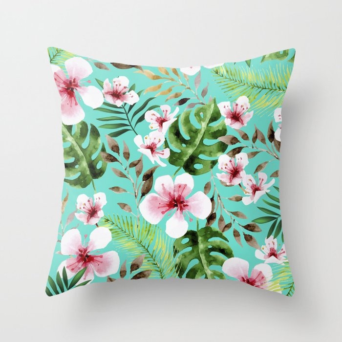 Lovely || #society6 #decor #buyart Couch Throw Pillow by 83 Orangesa(r) Art Shop - Cover (20" x 20") with pillow insert - Indoor Pillow - Image 0