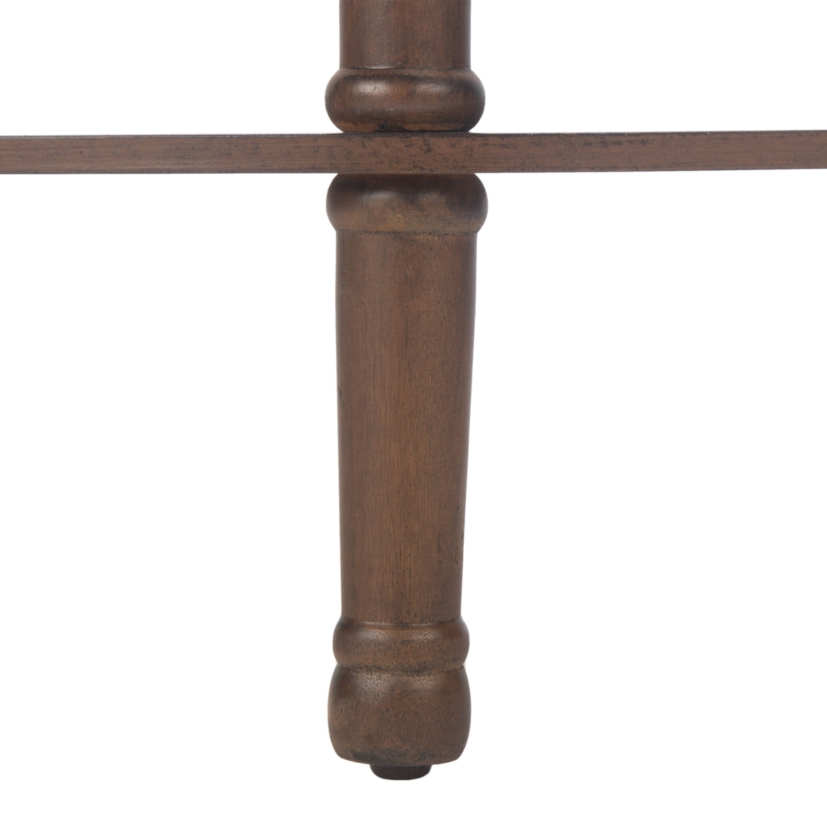 Tinsley Half Round Console Table - Brown - Safavieh - Image 3