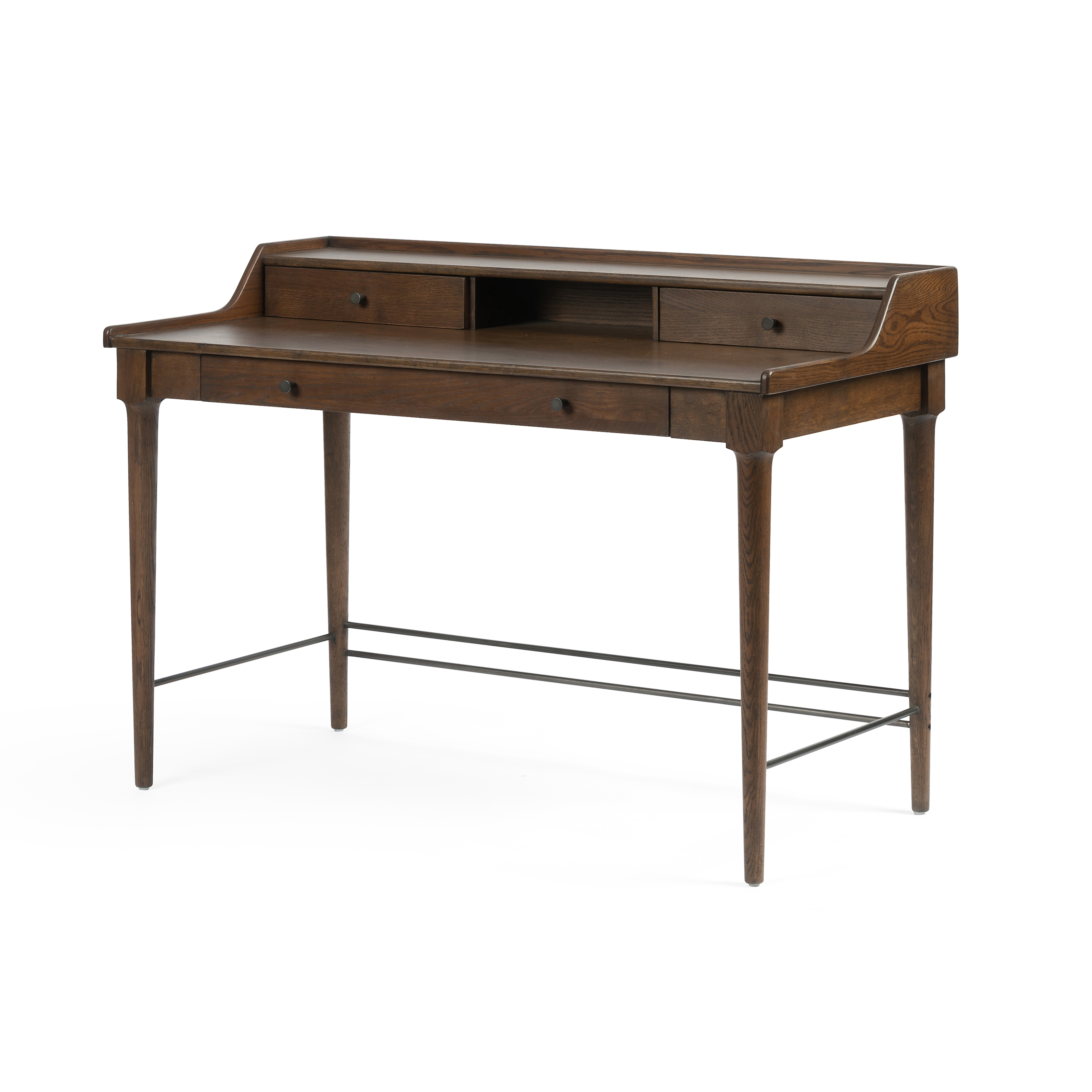 Moreau Writing Desk-Dark Toasted Oak - Image 0