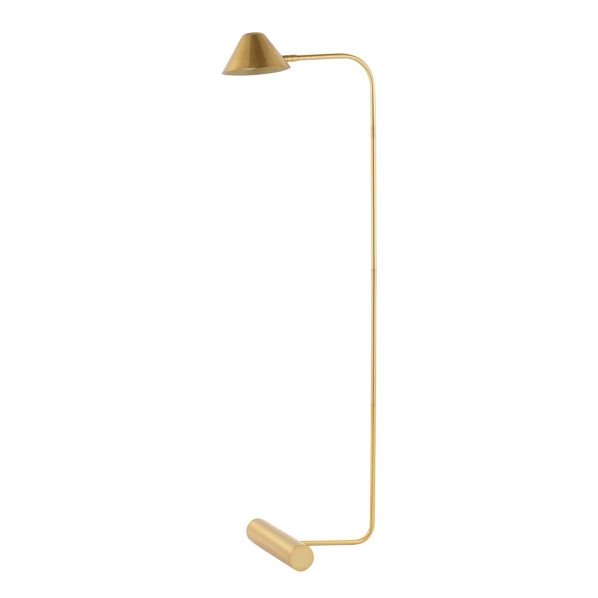 Laverne 62" Floor Lamp - Brass - Safavieh - Image 0