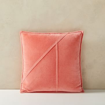 Washed Cotton Velvet Pillow Covers - Image 0