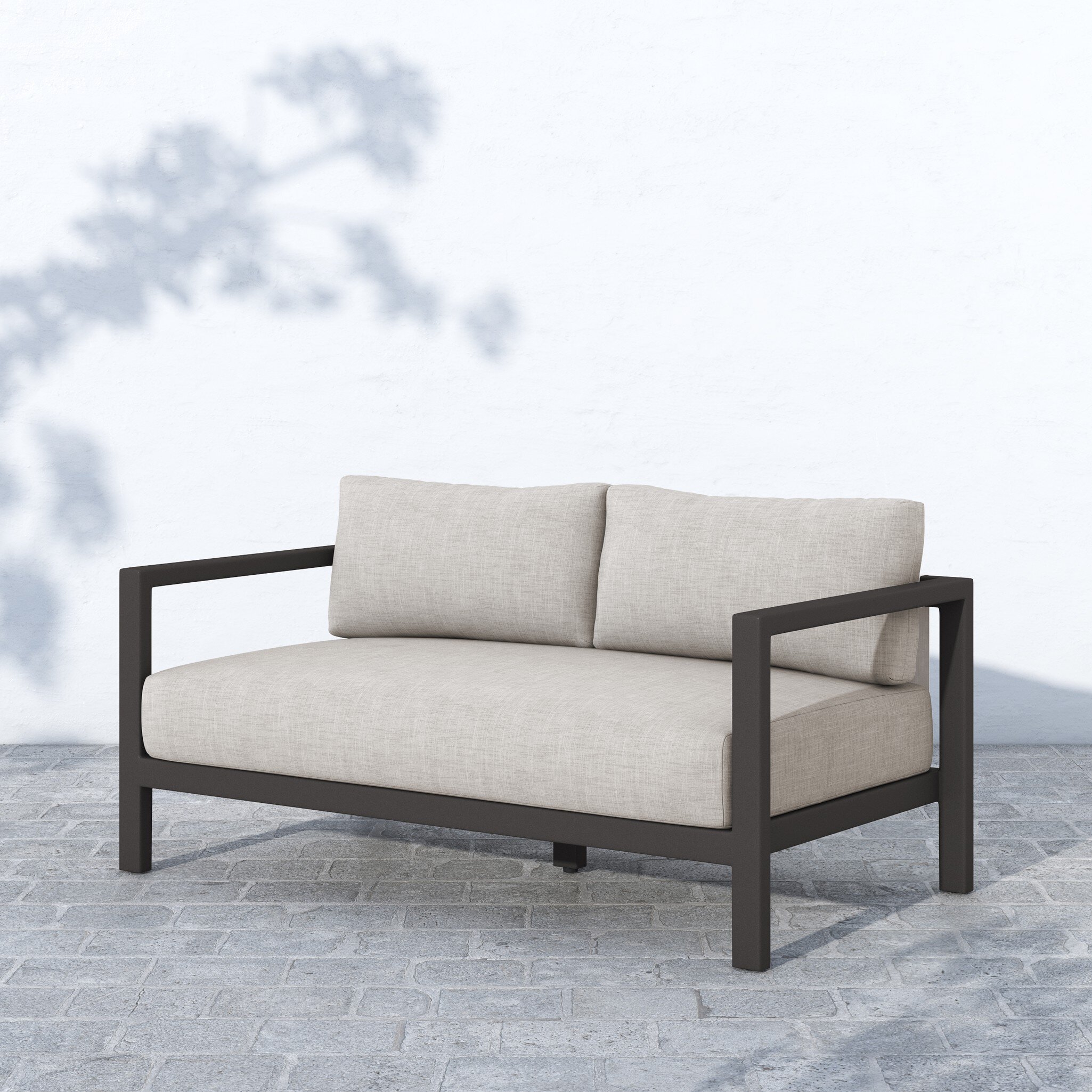 Sonoma Outdoor Sofa, Bronze - Venao Grey - Image 1