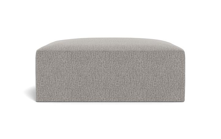 Simon Slipcovered Rectangular Ottoman - Image 0