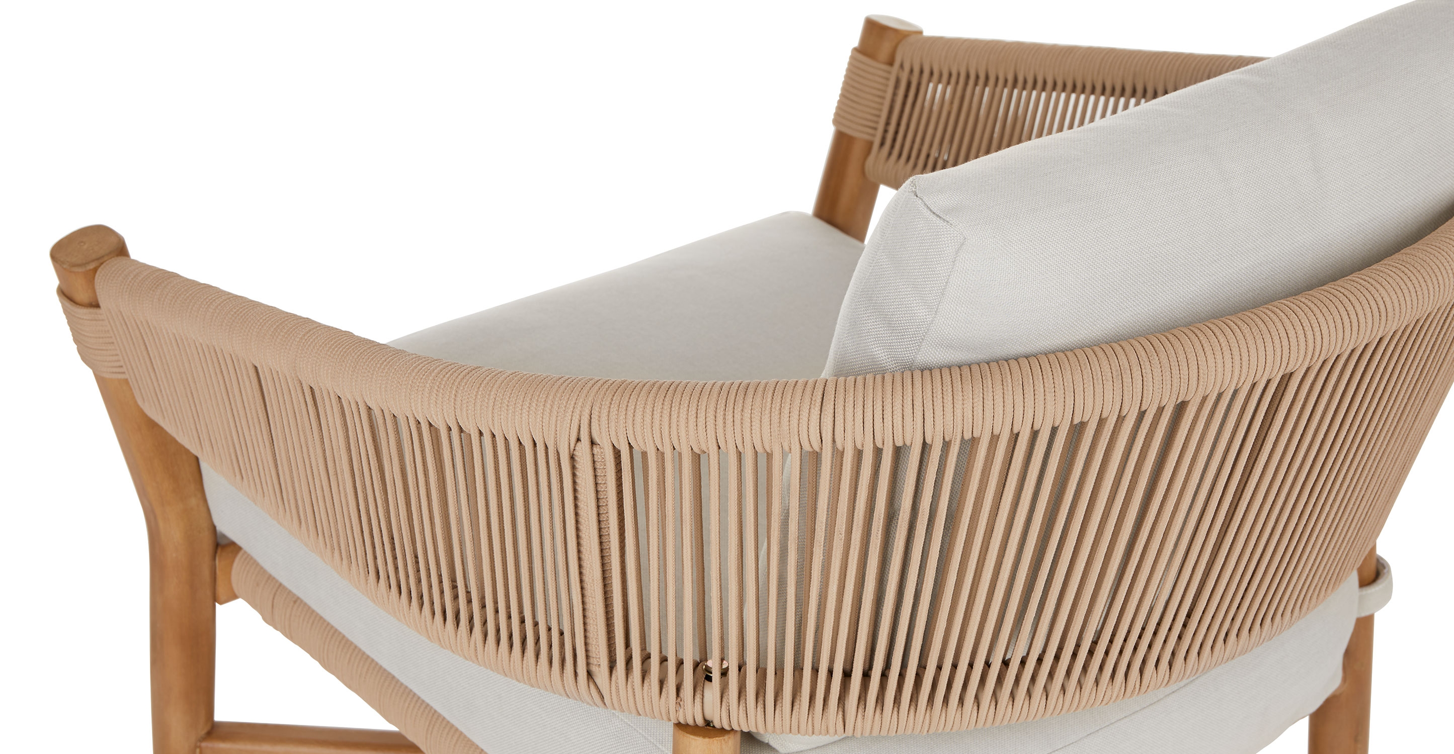 Makali Lounge Chair, Lily White - Image 5