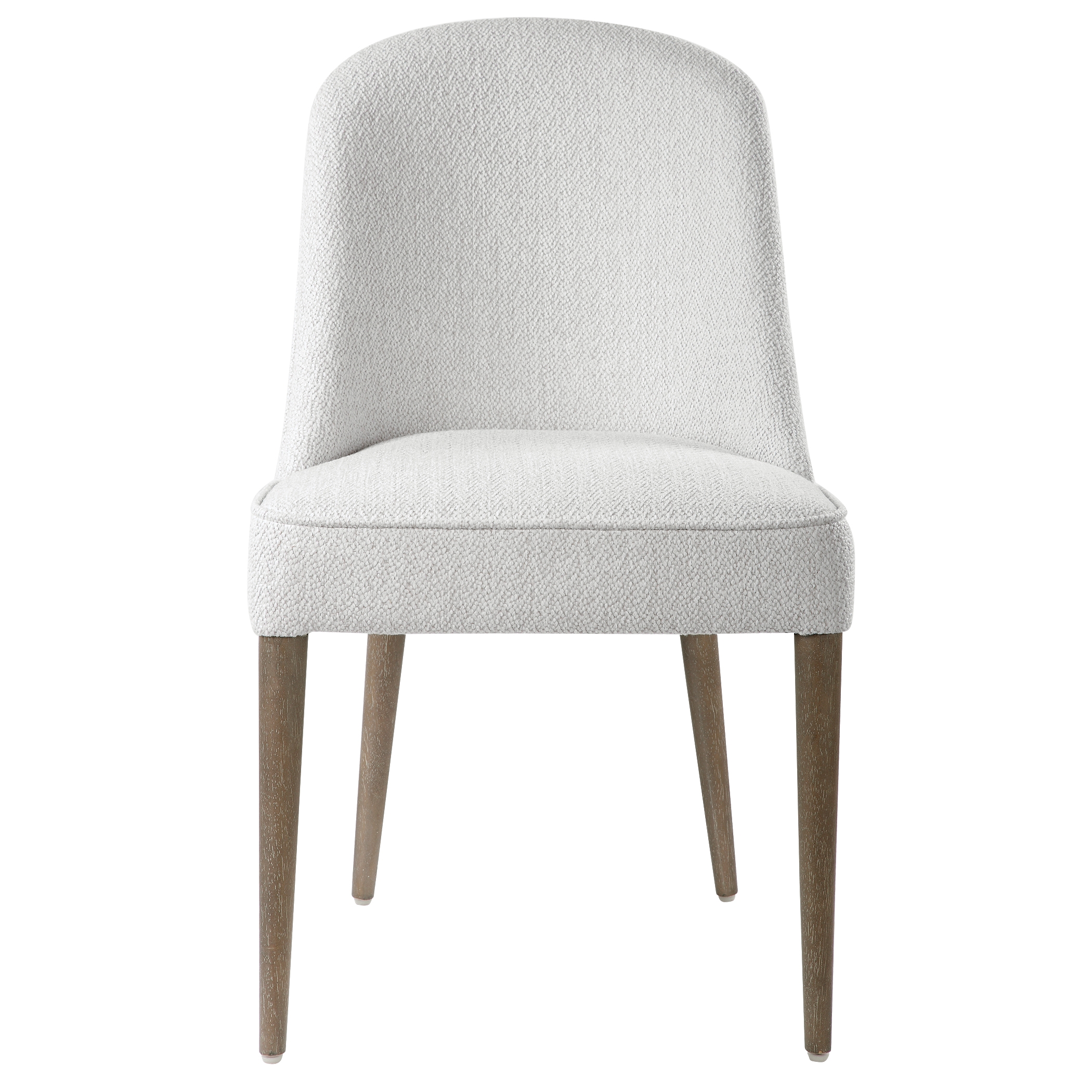Brie Armless Chair White Set Of 2 - Image 0