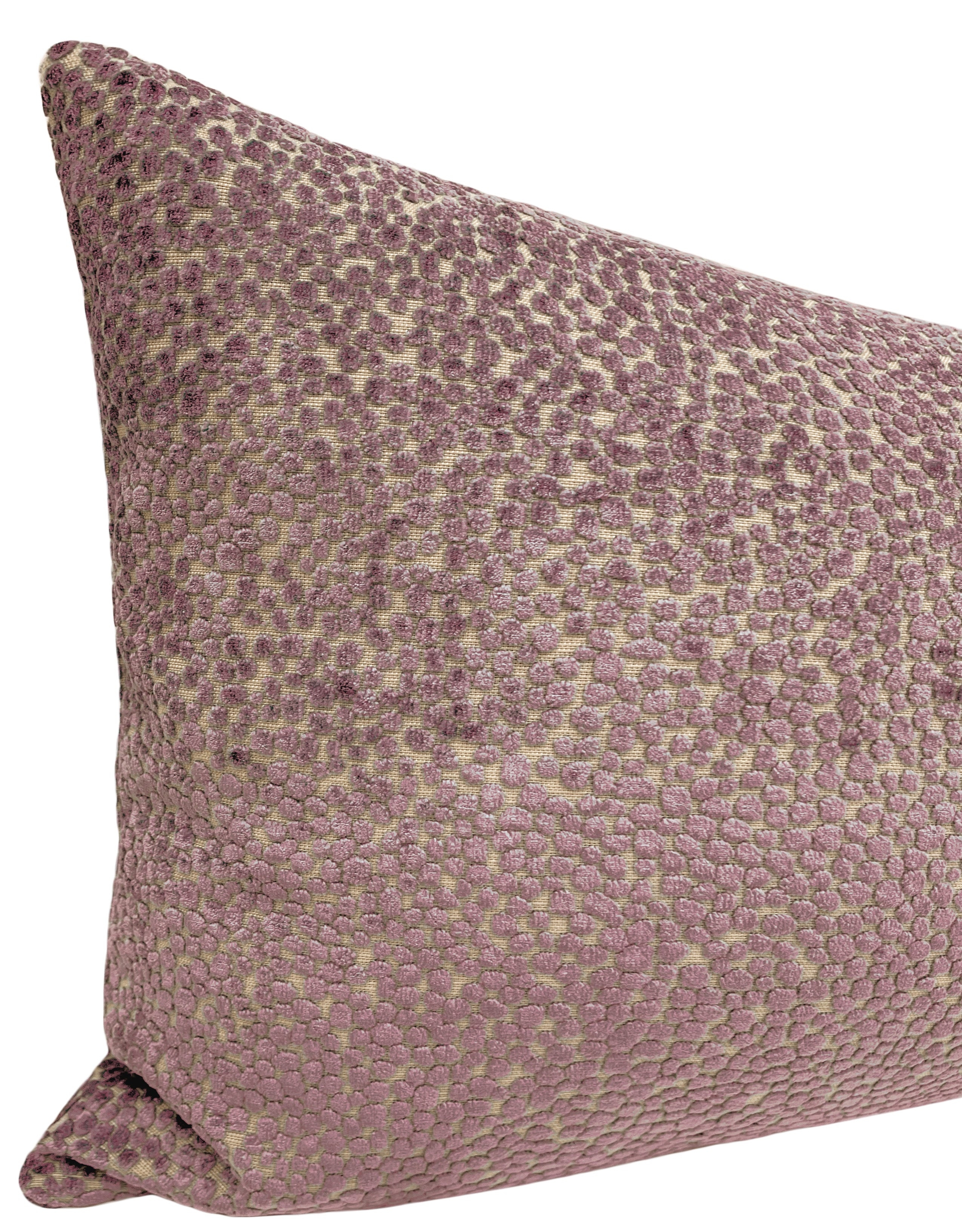 THE XL LUMBAR :: COSMO CUT VELVET // ROSE QUARTZ - BY THE YARD - Image 3