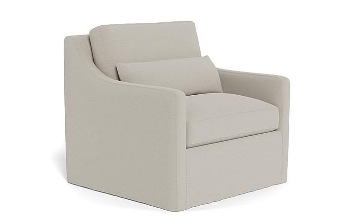 Ella Slipcovered Accent Chair - Image 1