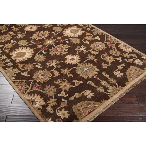 Estate Brown Indoor 8' x 11' Handmade Rug - Image 1