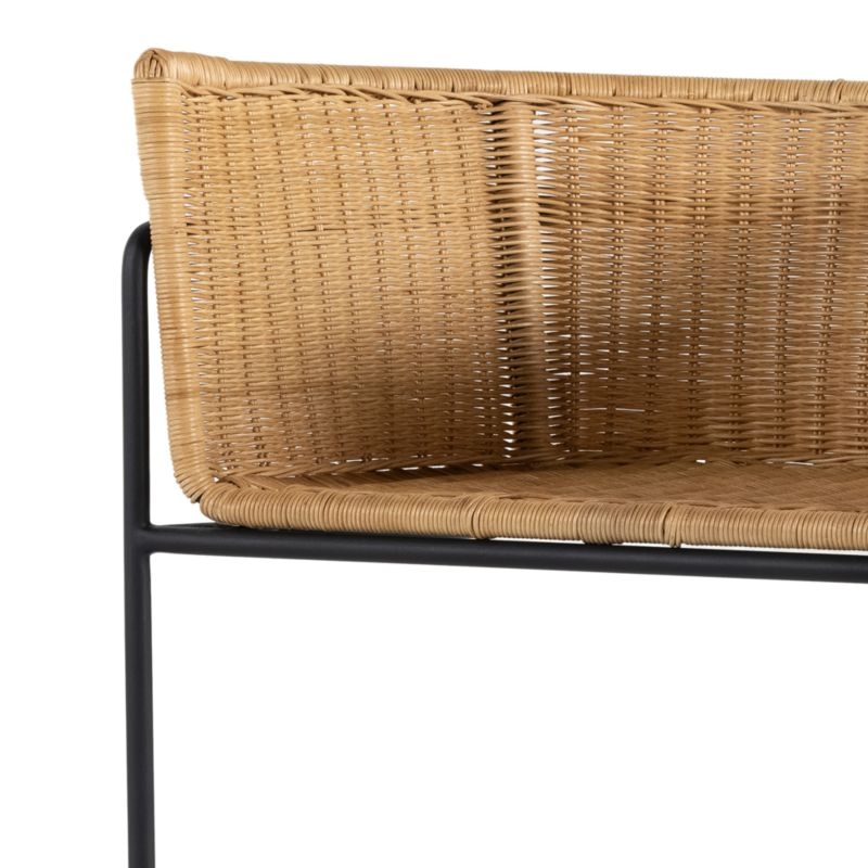 Oakes Rattan Bar Stool - Image 3