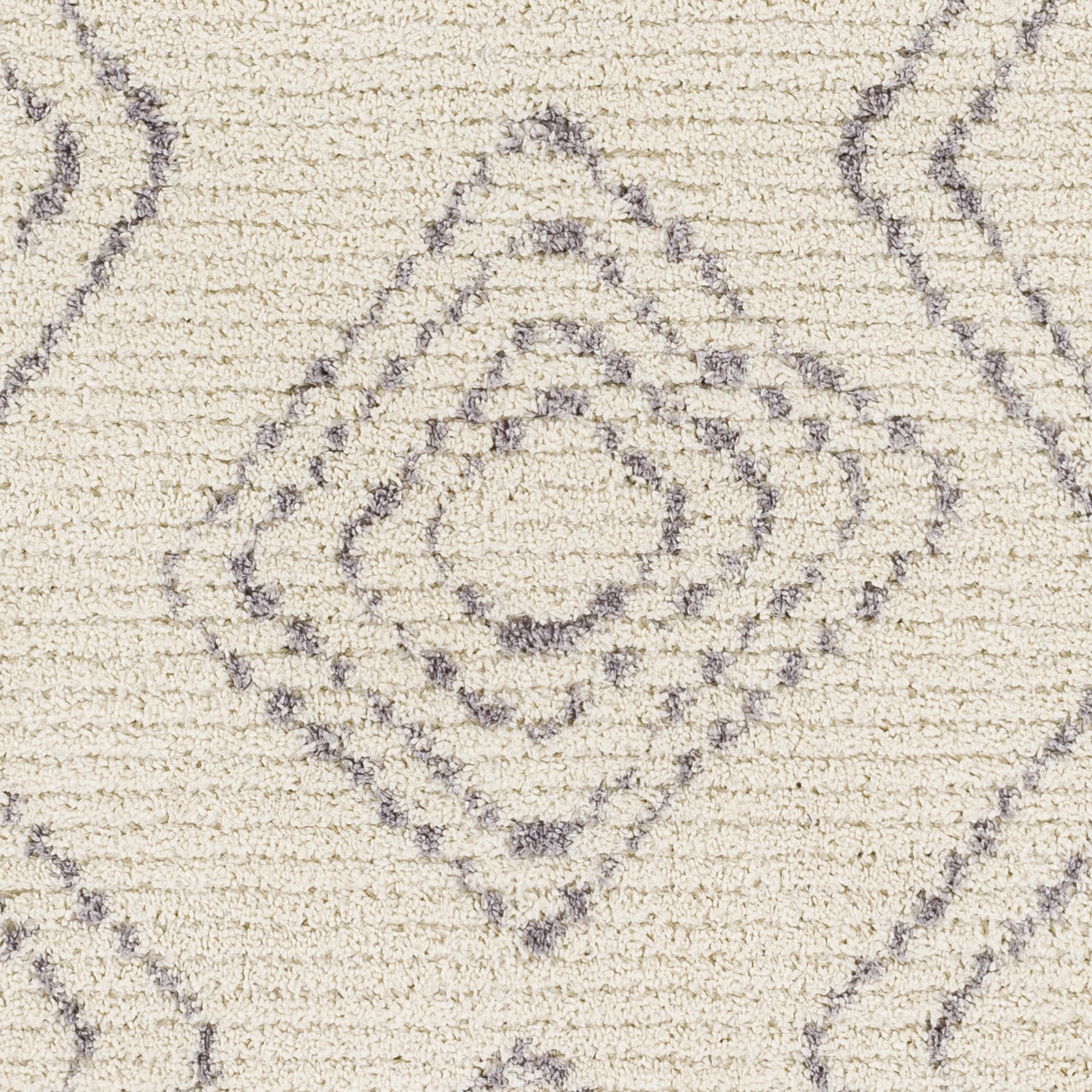 Casablanca Shag White Indoor 9'2" x 12' Machine Woven Rug - Image 5