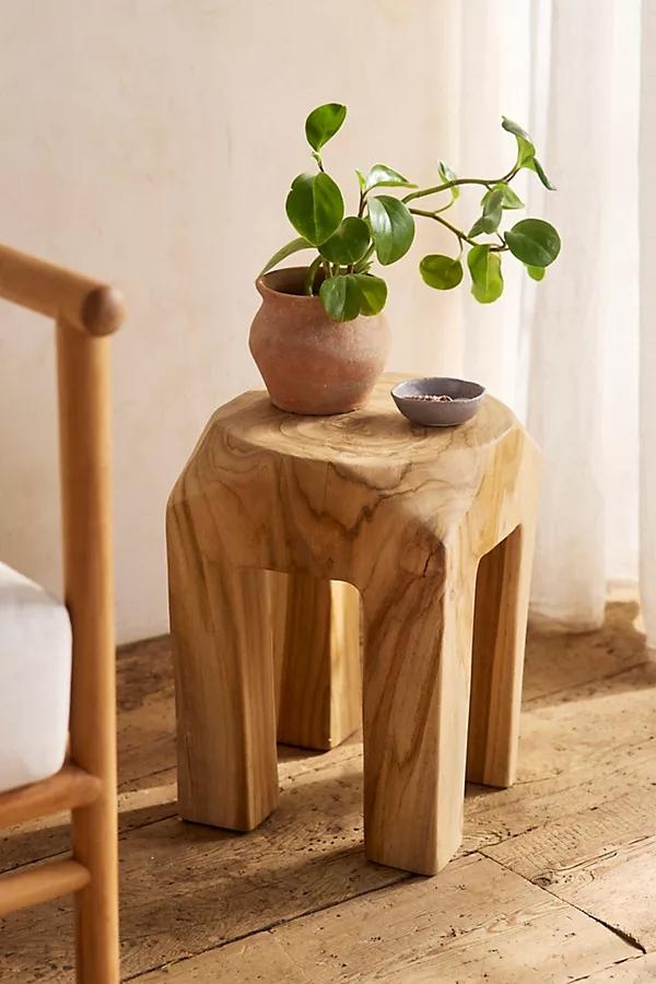 Teak Root Stool - Image 0