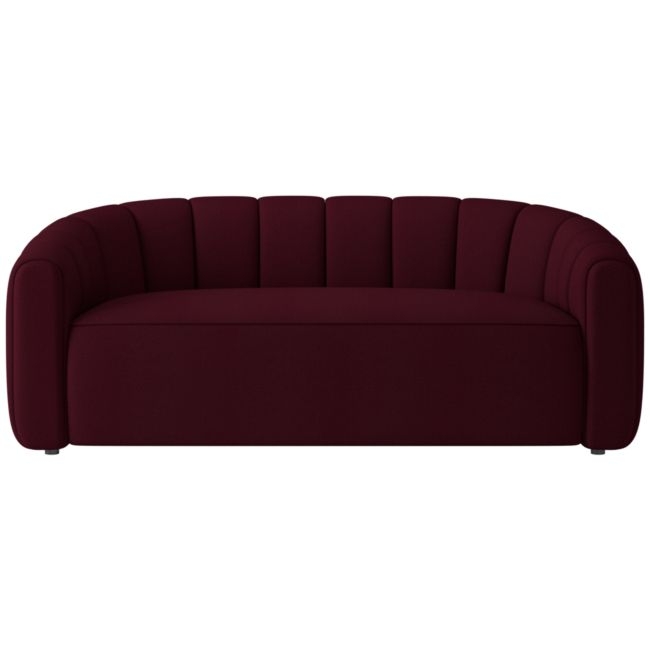 Fitz 72.5" Loveseat Luca Oxblood - Image 0