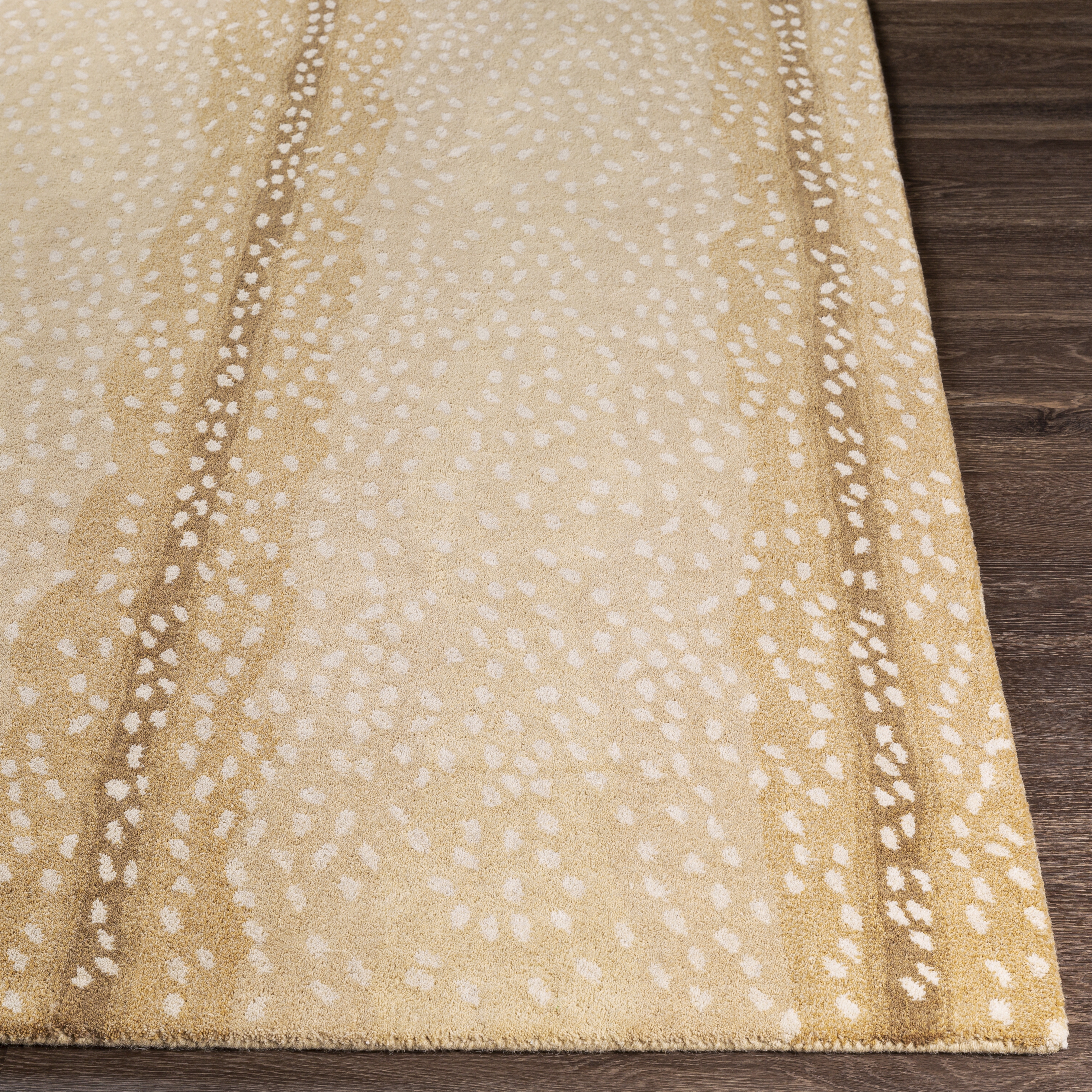 Gazelle Brown Indoor 2' x 3' Handmade Rug - Image 2