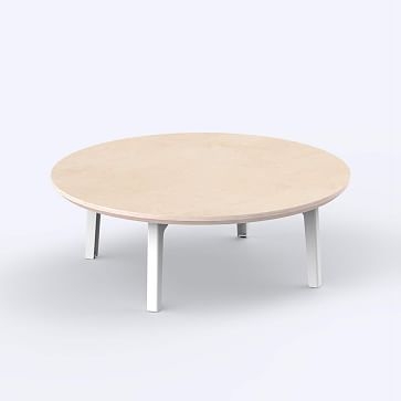 Floyd Round Coffee Table, White - Image 0