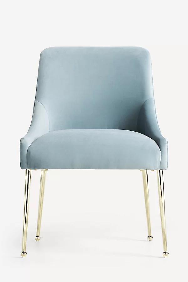 Elowen Performance Velvet Dining Chair - Image 0