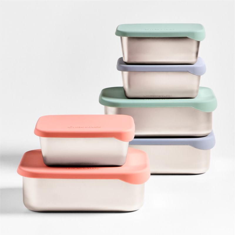 Pink Stainless Steel Small Food Container - Image 6